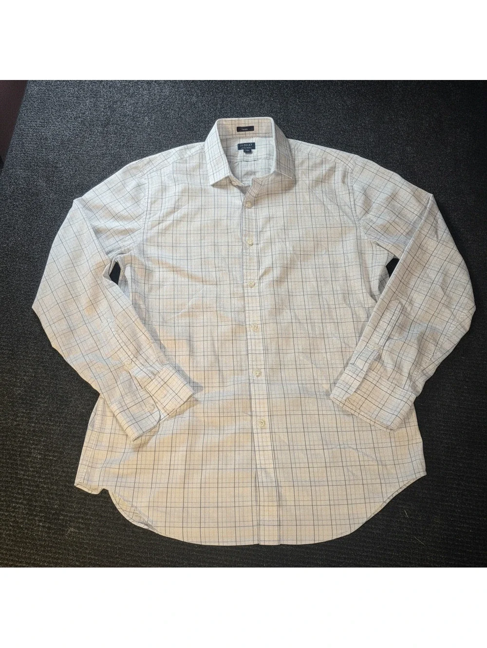 J.Crew Slim Fit Performance Long Sleeve Button-Up Shirt Large